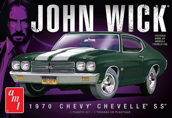 AMT1453 1/25 1970 CHEVY CHEVELLE JOHN WICK