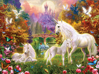 SUN15963 CASTLE UNICORNS 1000 PC