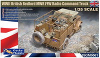 GM0061 1/35 BRITISH BEDFORD MWR FFW RADIO COMMAND TRUCK