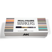 AKRCM AK REAL COLOURS MARKERS (34 SET)