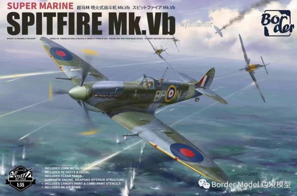 BF004 1/35 SUPER MARINE SPITFIRE MK.VB