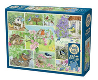 COB45101 GARDEN BIRDS IN SPRING 500 PCE