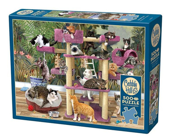 COB45095 JUNGLE CATS 500 PCE