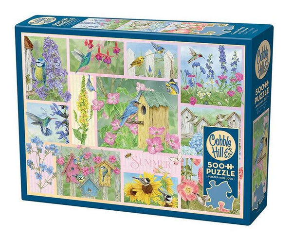 COB45102 GARDEN BIRDS IN SUMMER 500 PCE