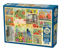 COB45103 GARDEN BIRDS IN AUTUMN 500 PCE