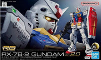 BAN5067155 Bandai RG #40 1/144 RX-78-2 Gundam Ver.2.0 Mobile Suit Gundam