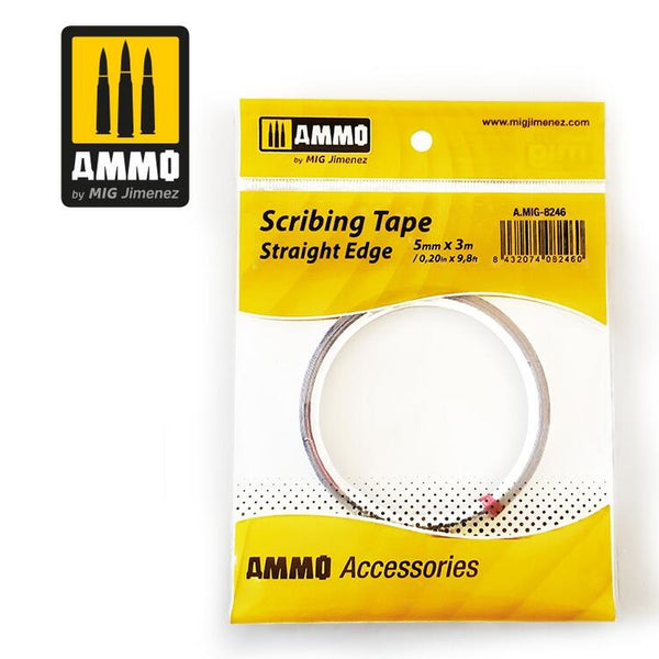 AMG8246 Ammo Mig Scribing Tape - Straight Edge (5mm x 3m)