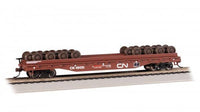 BAC18938 HO WHEEL FLATCAR CN#49435