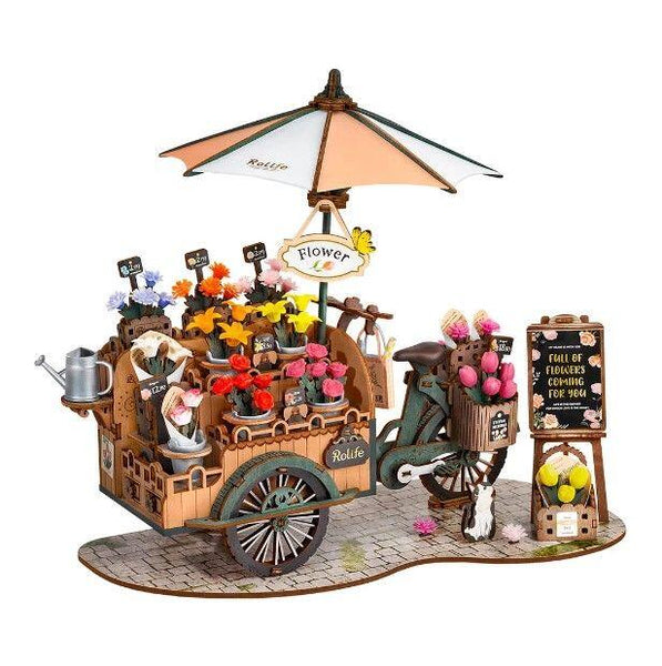 TGS03 ROLIFE BLOSSOM CART WOODEN PUZZLE