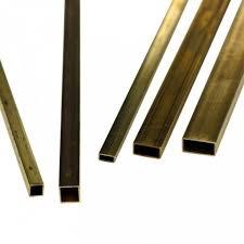 KS8264 RECTANGULAR BRASS TUBE 1/8" x 1/4" (1pc/card)