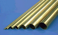 KS9830 THINWALL BRASS TUBE 1mm DIAMETER (4pc/card)