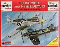 MONOGRAM 6081 1/48 FW190 & P-51B MUSTANG