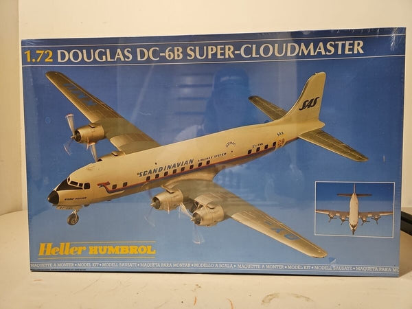 HEL80315 HELLER 1/72 DC-6B SUPER-CLOUDMASTER (1985)