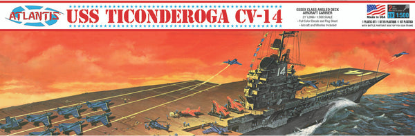 ATLR611 USS TICONDEROGA CV-14