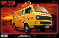 REV14559 1/25 ARGYLE'S SUFER BOY PIZZA VW VAN STRANGER THINGS