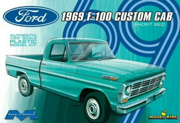 MOE1227 1/25 1969 F-100 CUSTOM CAB SHORT BED