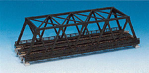 KAT20438 UNITRACK DOUBLE TRUSS BRIDGE 9¾", BLACK