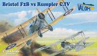 VAL14422 1/144 BRISTOL F2B VS RUMPLER G.IV