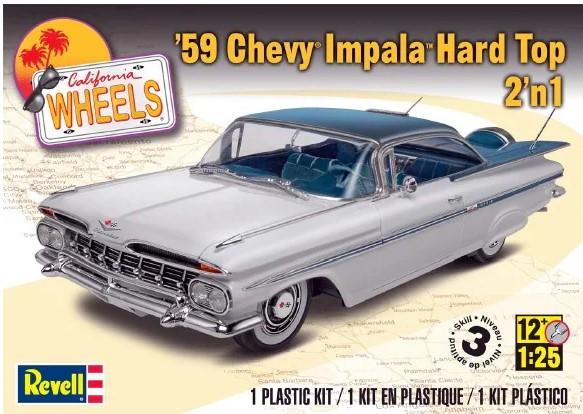 REV4315 1/25 1959 CHEVY IMPALA HARD TOP