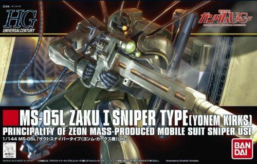 BAN5060664 HG MS-05L ZAKU I SNIPER TYPE YONEM KIRKS