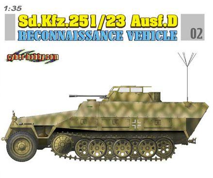 DRA6293 1/35 SD.KFZ.251/23 AUSF D